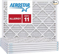 Aerostar 22x28x1 MERV 11, Pleated Air Filter, 22x28x1, Box of 6, Made in the USA