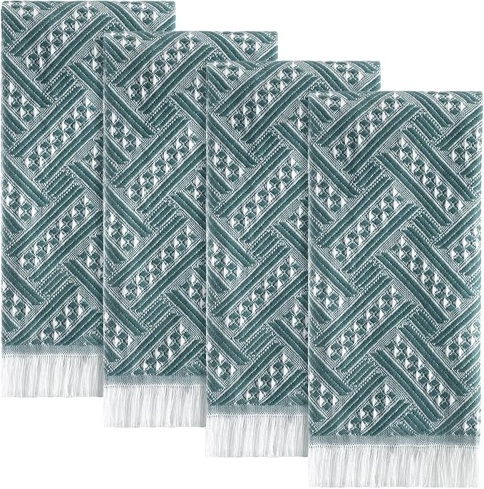 HunnmingRe 8 Pack Boho Hand Towel by HunnmingRe