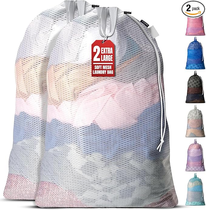 Mesh Laundry Bags 24 x 36 In by Handy+Laundry