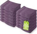Utopia Towels 12 Pack Premium Wash Cloths, 12x12 in, 100% Cotton, Plum | Highly by Unknown
