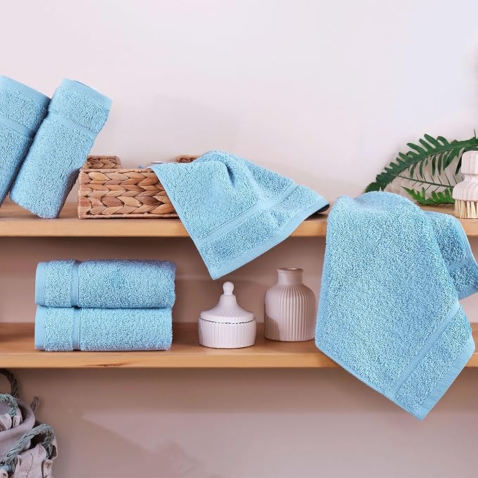 Washcloth Linen Set Premium Original Turkish Cotton, Hotel Quality - Image 5