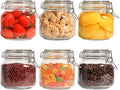 ComSaf Square Glass Pickling Jars 27 oz 6 Pack by ComSaf