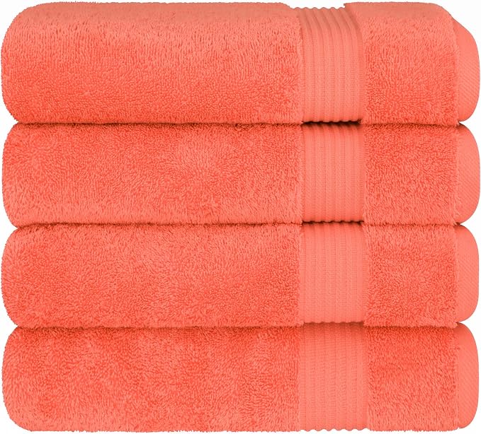 Cotton Paradise 100% Cotton Turkish Towel Set, Soft Absorbent Quick Dry - Image 6