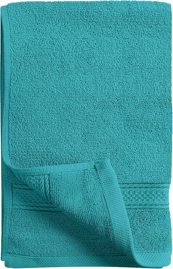 Utopia Towels 6 Pack Premium Hand Towels 16x28 in, 600 GSM Cotton Turquoise | - Image 6