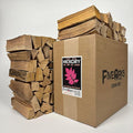 Pizza Oven Wood Kiln Dried Mini Split Hickory 8" inch Long for Cooking,Pizza Wood for Grilling or Smoking 1,248 cu. in. of Hickory