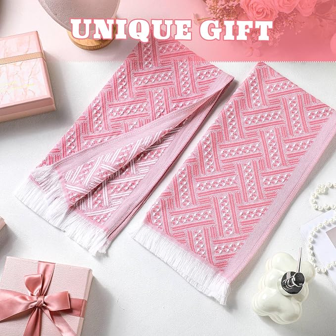 HunnmingRe 4 Pack Boho Hand Towel - Image 3