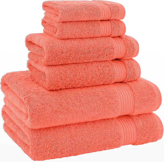 American Veteran Towel, 100% Cotton Turkish 6 Piece Towel Set, Luxury Towels - Image 4