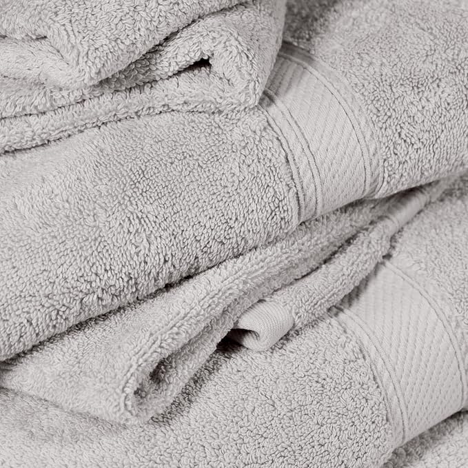 SUPERIOR Egyptian Cotton Ultra Plush & Absorbent, 6 Piece Set, Soft Luxury - Image 8