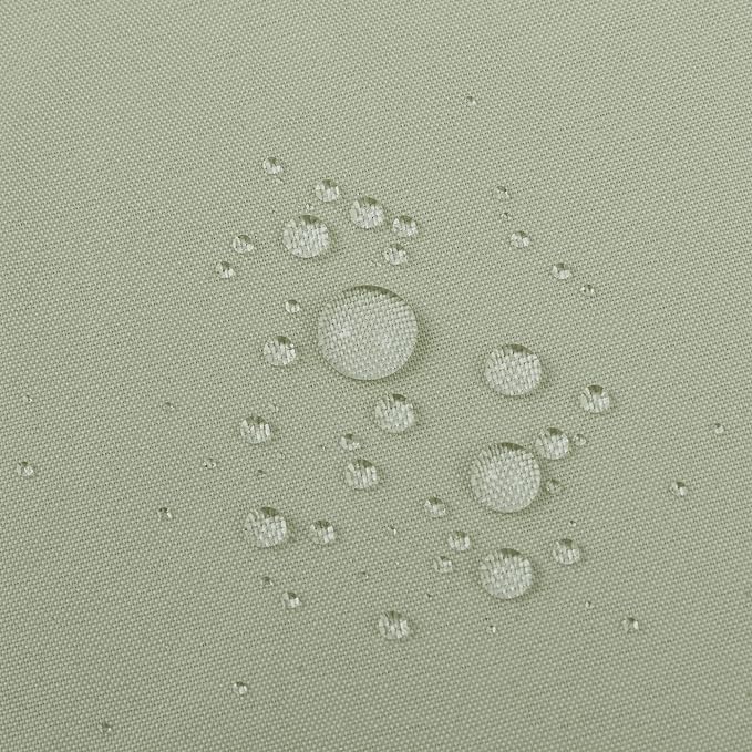 ALYVIA SPRING Waterproof Fabric Shower Curtain or Liner Sage Green - Image 5