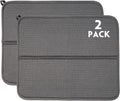 FRESHMINT Dish Drying Mats 2 Pack, Ultra Absorbent, Microfiber, Washable & by FRESHMINT