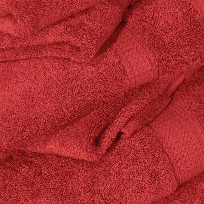 SUPERIOR Egyptian Cotton Ultra Plush & Absorbent, 12 Piece Set - Image 3