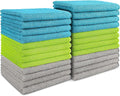 AIDEA Microfiber Cleaning Cloth-24PK, Microfiber Towels by AIDEAHOME