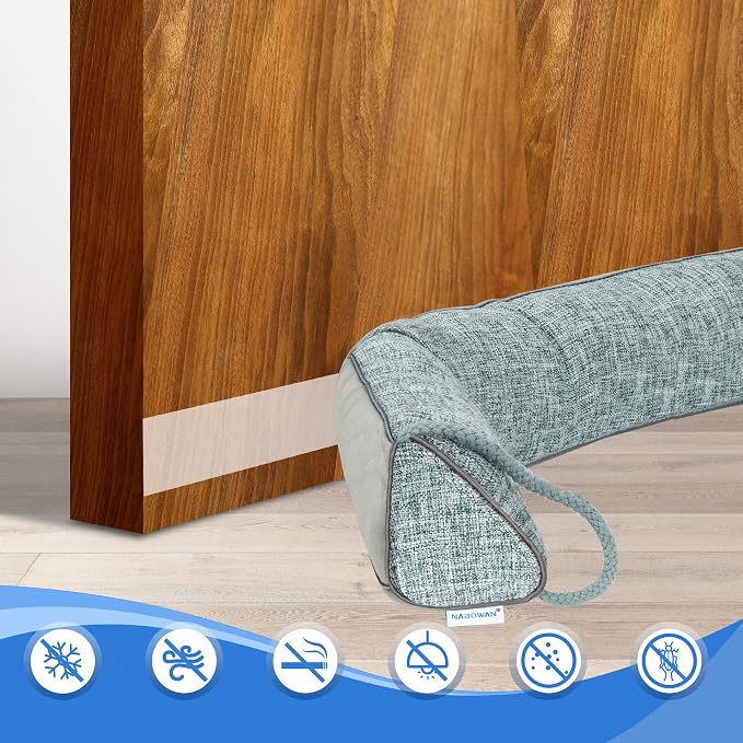 NABOWAN Weighted Door Draft Stopper — Triangular Under-Door Gap Filler - Image 5