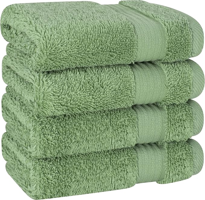 Cotton Paradise 100% Cotton Turkish Towel Set, Soft Absorbent Quick Dry - Image 3