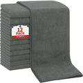 Salon Towels 12 Pack, Quick Dry Gym Towels, Spa Face Towel, Absorbent by FIXSMITH
