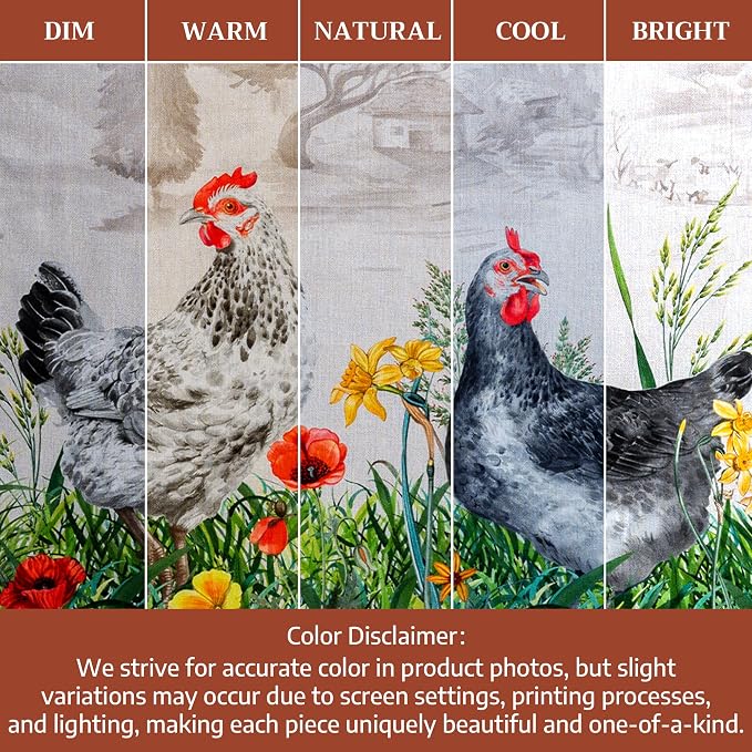 Maison d' Hermine Kitchen Towels Set of 3 Reusable 100% Cotton 27.50" x 20" - Image 6