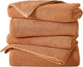 Great Bay Home 100% Cotton 4 Pack 54x27 Bath Towel Set by GreatBayHome