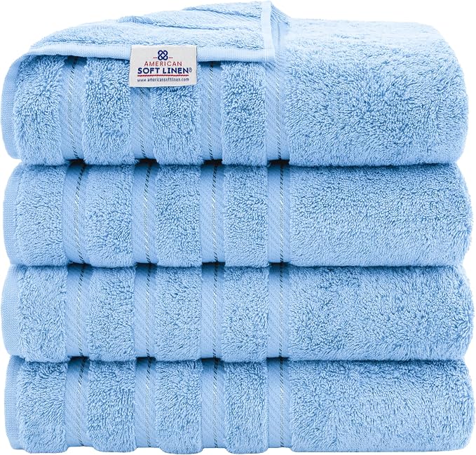 American Soft Linen 100% Cotton Luxury Turkish Towels by AmericanSoftLinen