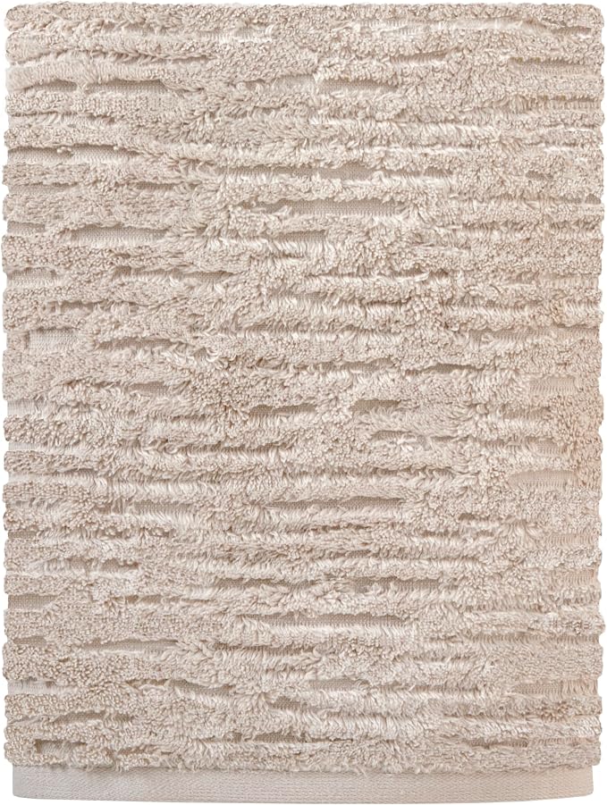 SKL Home CloudSoft Bath Towel, 100% Cotton Luxury, Oatmeal | Premium spa-level by SKLHomebySaturdayKnightLtd