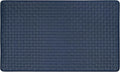 Achim Home Furnishings Woven-Embossed Faux-Leather Anti-Fatigue Mat - 18in x 30in - Navy