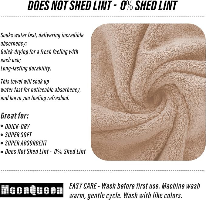 MOONQUEEN 18 Pack Premium Hand Towels - Image 4
