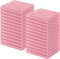 Homaxy 100% Cotton Terry Kitchen Dish Cloths, 24 Pack by Homaxy