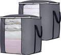 SLEEPING LAMB 120L Extra Large Blanket Storage Bags Breathable Clothes Storage by SLEEPINGLAMB