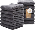 Wealuxe Super Absorbent Kitchen Towels 12 Pack by WhiteClassic