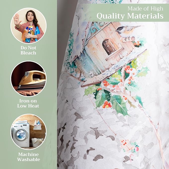 Maison d' Hermine Kitchen Towels Set of 3 Reusable 100% Cotton 27.50" x 20" - Image 3