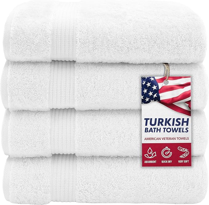American Veteran Towel, 100% Cotton Turkish Bath Towels by AmericanVeteranTowel