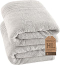 Hawmam Linen Jumbo Large Bath Sheets Towels 2 Pack Soft and Absorbent by HawmamLinen