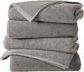 Great Bay Home 100% Cotton 4 Pack 54x27 Bath Towel Set by GreatBayHome