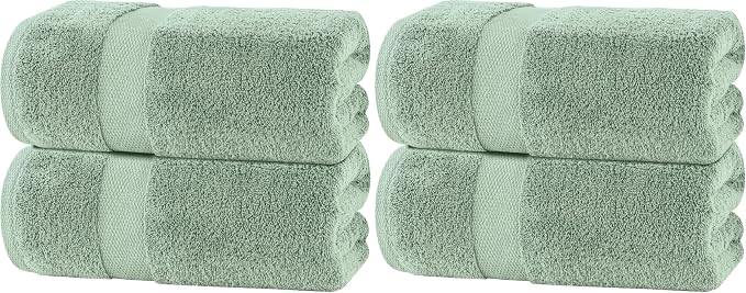 White Classic Luxury Soft Bath Sheet Towels by WhiteClassic