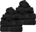 SUPERIOR Egyptian Cotton Ultra Plush & Absorbent, 12 Piece Set by SUPERIOR
