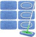 6 Pack Reusable Mop Pads Compatible by YHOVID