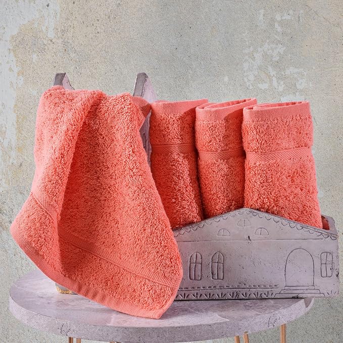 Washcloth Linen Set Premium Original Turkish Cotton, Hotel Quality - Image 4