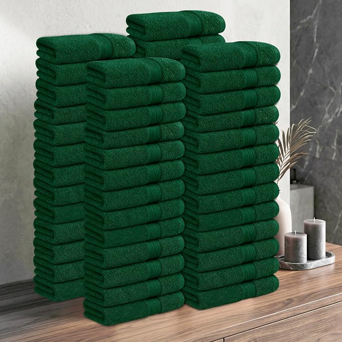 100% Cotton Hand Towels 18x28 Inches, 600 GSM, Soft & Absorbent - Image 2