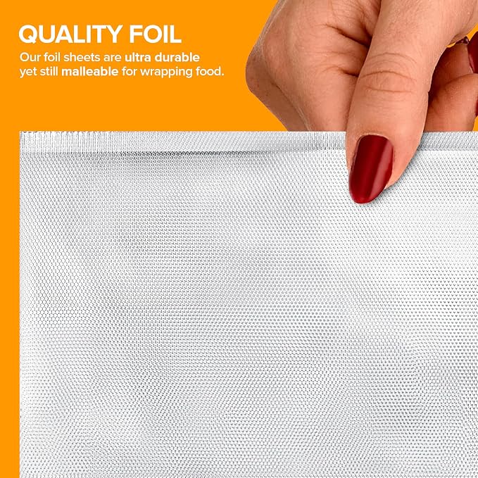 9' Ultra Heavy Duty Pop Up Deli Aluminum Foil, Heavy Duty - Image 3