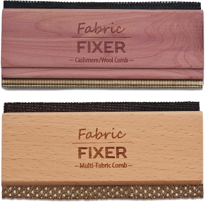 Cashmere and Multi-Fabric Sweater Comb Combo Manual Fabric Defuzzer Wool Lint by WardrobeHackers