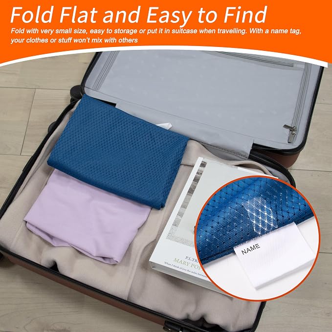Polecasa 2 Pack Heavy Duty Diamond Mesh Laundry Bag - Image 5