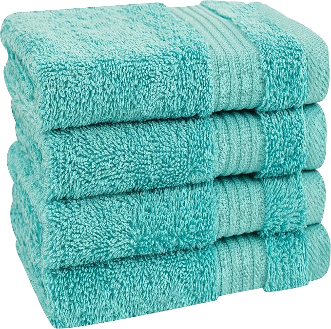 Cotton Paradise 100% Cotton Turkish Towel Set, Soft Absorbent Quick Dry - Image 3