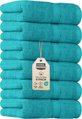 Utopia Towels 6 Pack Premium Hand Towels 16x28 in, 600 GSM Cotton Turquoise | by Unknown