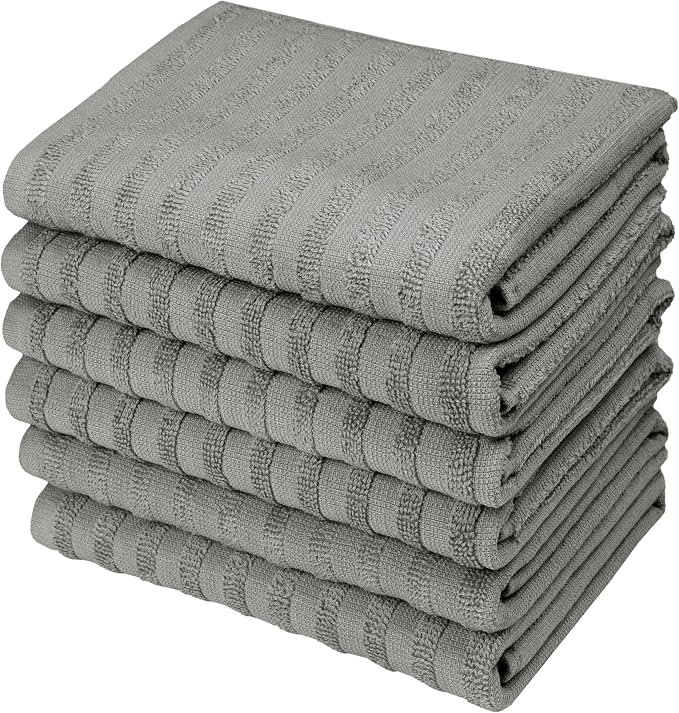 Premium Kitchen Towels 6 Pack 100% Cotton - Image 5