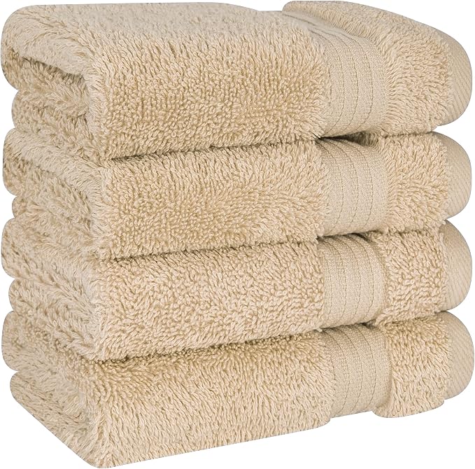 Cotton Paradise 100% Cotton Turkish Towel Set, Soft Absorbent Quick Dry - Image 3
