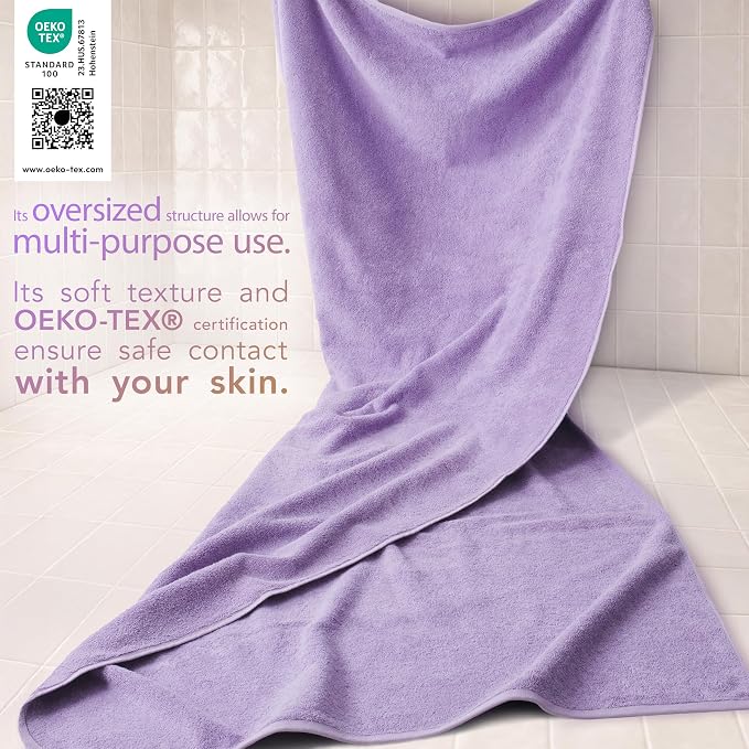 Cotton Paradise 100% Cotton Turkish Towel, Soft Absorbent Quick Dry, 40x80 - Image 3