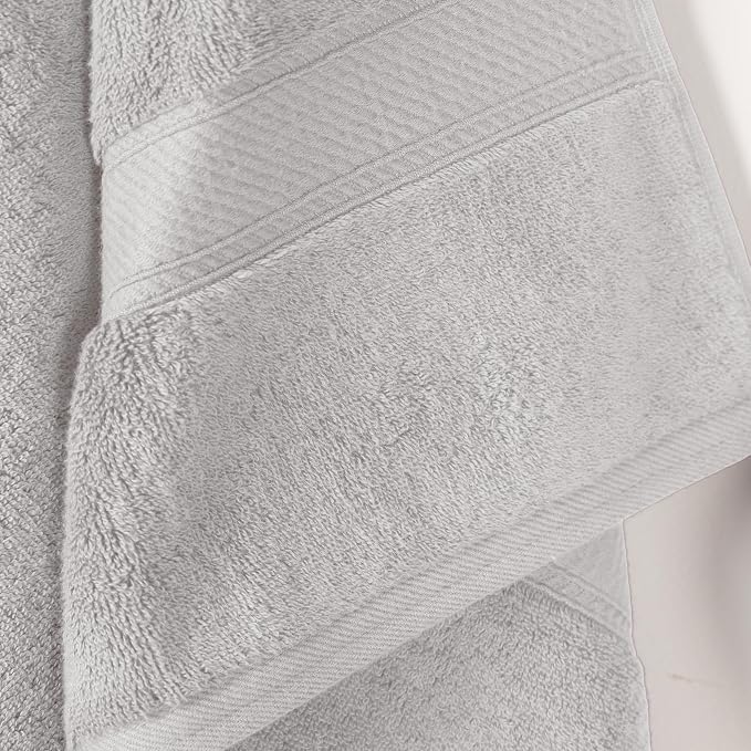 Superior Solid Egyptian Cotton Bath Towel Set, 2-Pieces | Quick Dry, Soft - Image 3
