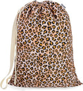 Canvas Laundry Bag with Shoulder Strap & Drawstring by CALACH