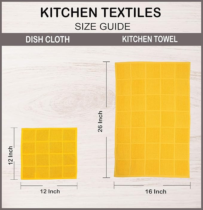 AMOUR INFINI Dish Cloths for Washing Dishes Set of 8 - Image 4