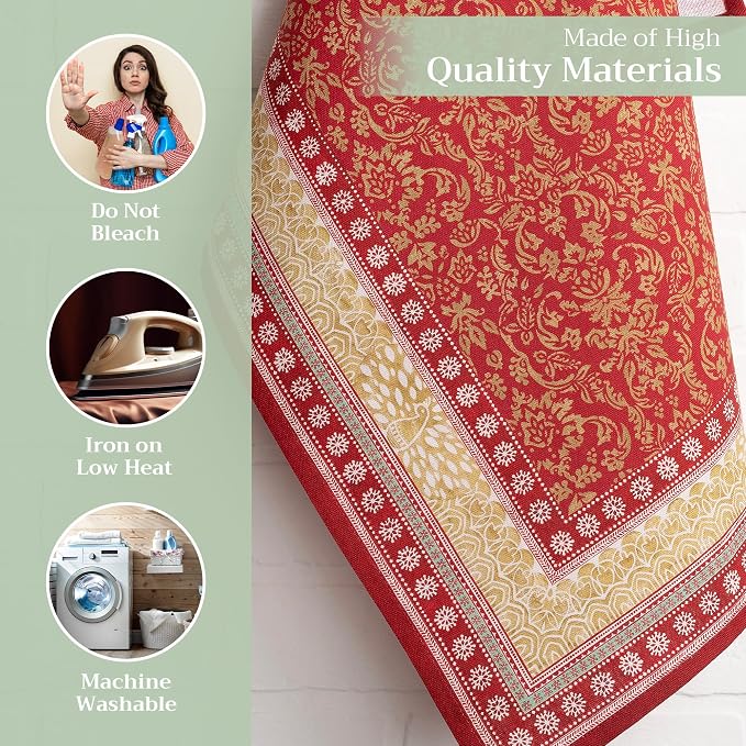 Maison d' Hermine Kitchen Towels Set of 3 Reusable 100% Cotton 27.50" x 20" - Image 3