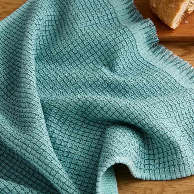KitchenAid Gourmet Series Gridlines Kitchen Towels 3-Pack Set, 100% Cotton - Image 5